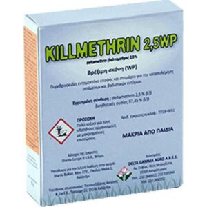 Εντομοκτόνο (βιοκτόνο) Κατσαριδοκτόνο Killmethrin  2.5WP 50gr