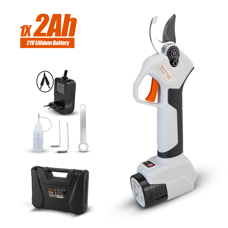 NAKAYAMA Pro EC1300 Ψαλίδι Κλάδου Μπαταρίας 16.8V,Brushless,Κοπή 0-22/0-28mm,690gr,Μπαταρία 2Ah