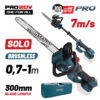 BORMANN Pro BBP3930 Κλαδευτικό Αλυσοπρίονο 20V Brushless,0.7-1m,30cm,1.9Kg,SOLO